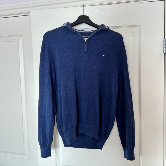 Tommy Hilfiger Quarter Zip Sweater - Picture 1 of 1